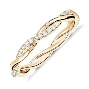 Twisted Rope Eternity Band
