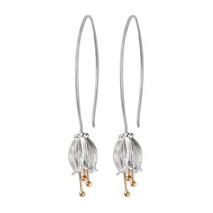 Silver Drop Earrings