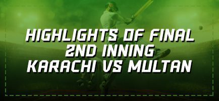 Highlights of Final (2nd Inning)