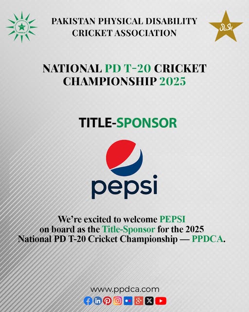 National PD-T20 Cricket Championship 2025