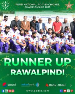 Pepsi National PD T-20 Cricket Championship 2025 - Physical Disable Cricket Associate