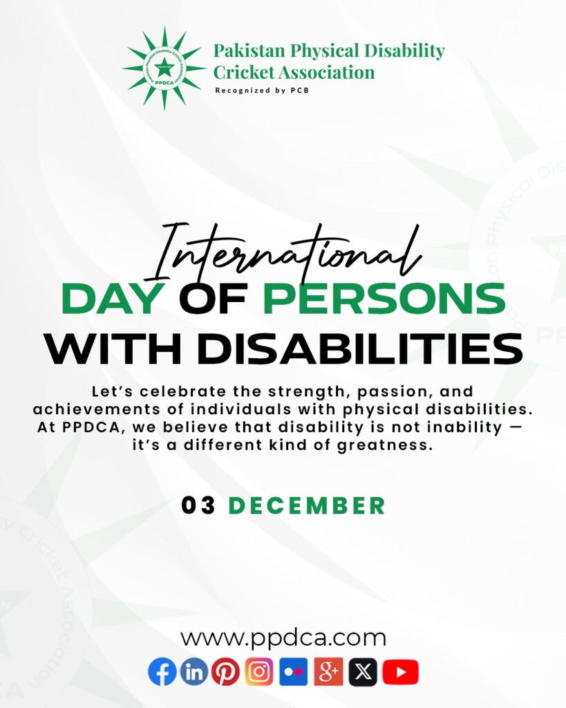 Pepsi National PD T-20 Cricket Championship 2025 - Physical Disable Cricket Associate