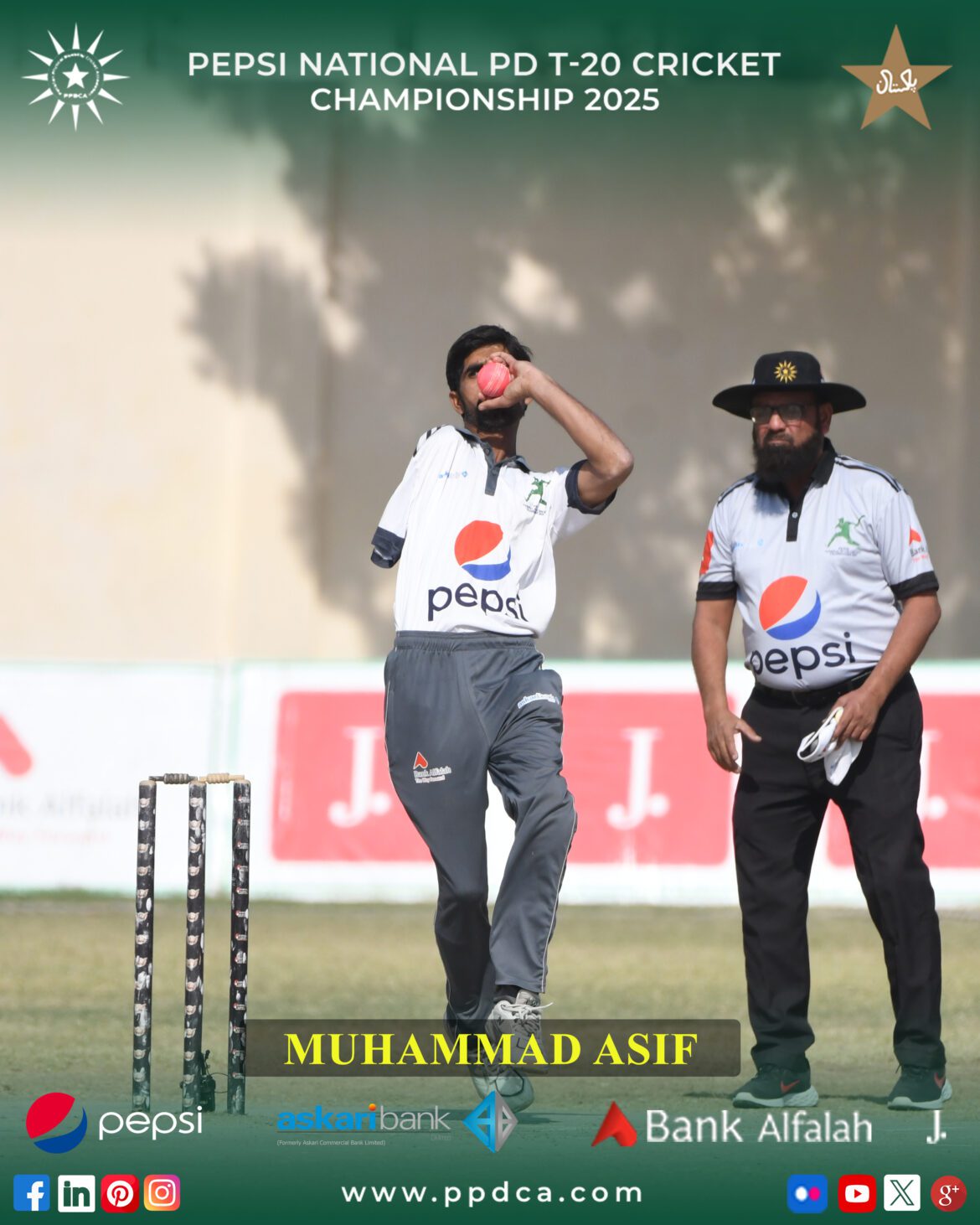 Muhammad Asif Pepsi National PD T-20 Cricket Championship 2025 - Physical Disable Cricket Associate